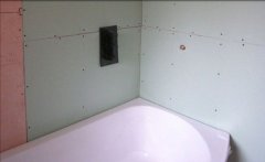 Гипсокартон в ванной зазор 1 см