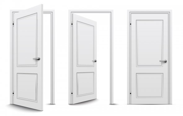Купить двери бу с коробкой. Дверь сбоку. Открытая и закрытая дверь. Дверь на белом фоне. Открытые и закрытые двери.