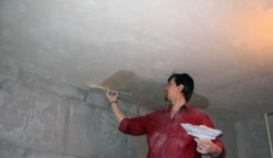 Выравнивание потолка ротбандом: особенности проведения работ